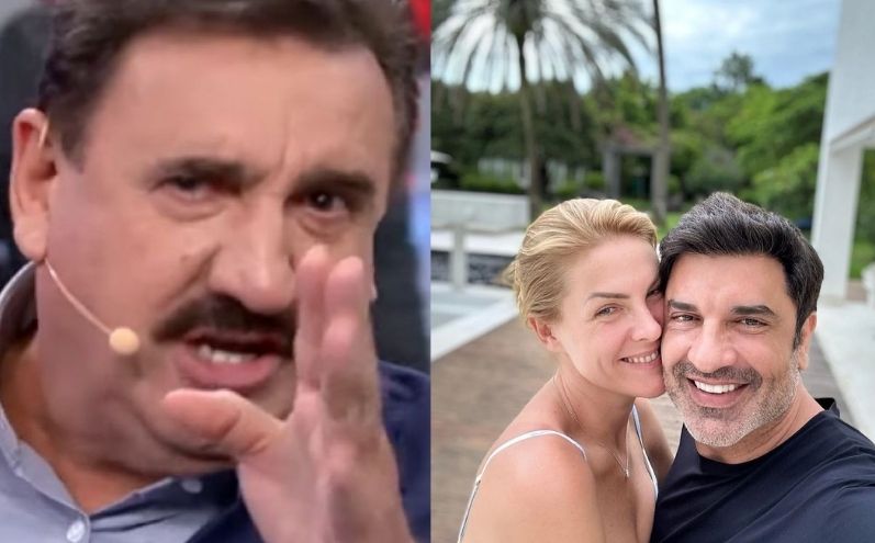 Ratinho detona relacionamento de Edu Guedes com Ana Hickmann ao vivo:‘Ladrão de mulher’